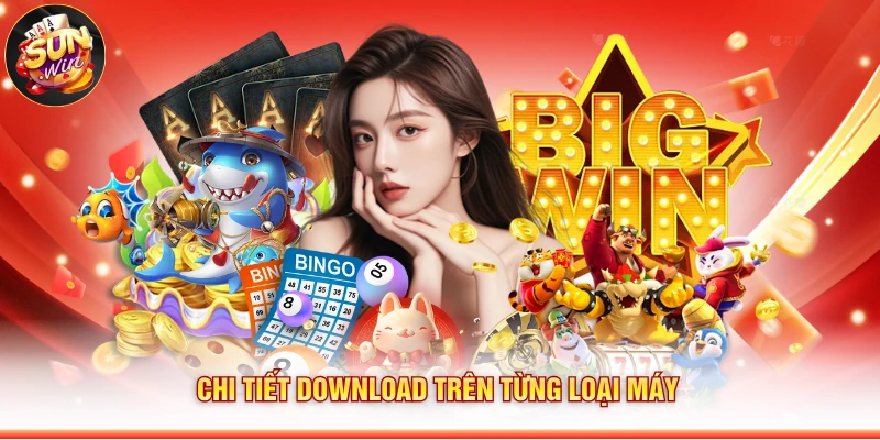 Chi tiết download trên từng loại máy