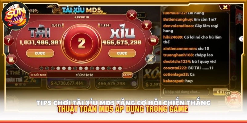 Thuật toán MD5 áp dụng trong game